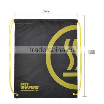 HOTSHAPERS Black Performance Gymbag Gym Sack Bag