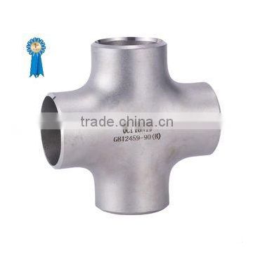 stainless steel straight pipe cross