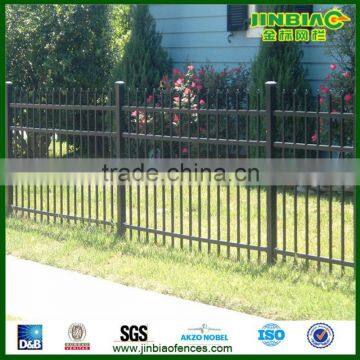 Anti-oxidation black metal fence