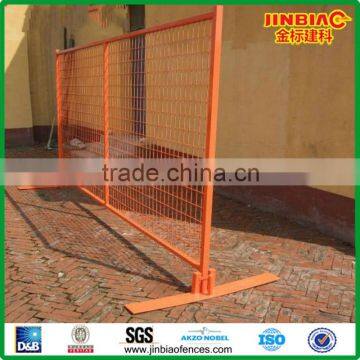 temporary movable fence