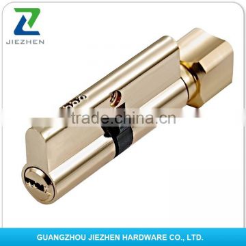 Oval high security door double safe mortise cylinder lock tyeps with knob Chrome plating finishing length 40-120mm 6pins