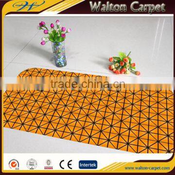 Orange EPVC high quality european standard high end non slip mat for bathing