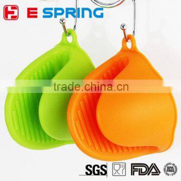Cozinha Dishes Silicone Gloves Oven Heat Insulated Cooking Microwave Non-slip Gripper Pot Holder Silicone Finger Gloves