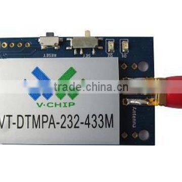 RS232 RF module 433M VT-DTMPA-232-433 GFSK modulation RF module