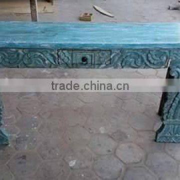 INDIAN WOODEN TABLE FURNITURE