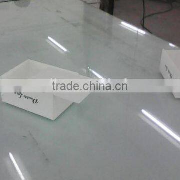 White Acrylic Tissue Box photo-4