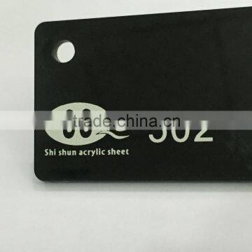 Perspex Extruded Acrylic Sheet Black 502