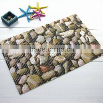 2015 New Design Pvc Foam Mat Anti Slip HD Print Bathroom Mat photo-2