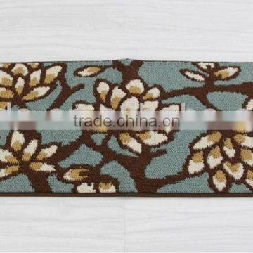 Popular Household Kitchen Rug Flower Poly Propylene Shape Rug photo-2