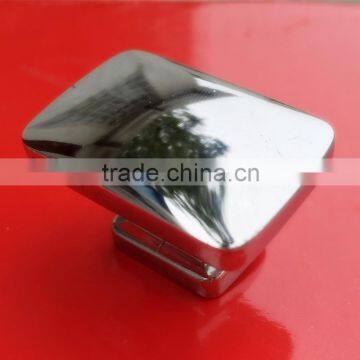 Chromed Oblong Drawer Knob Zinc Alloy Cabinet Knobs Furniture Door Knob photo-2