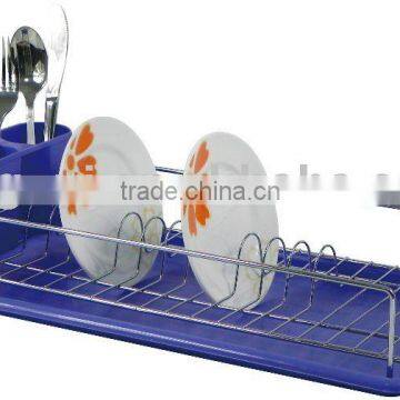 metal wire dish rack with simple design