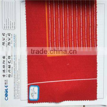 Stock Fashional printed CVC/TC canvas fabric made in china