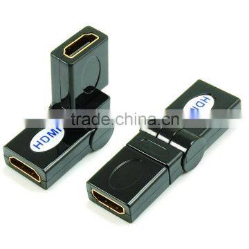 HDMI female to female adapter rotating 270 degree