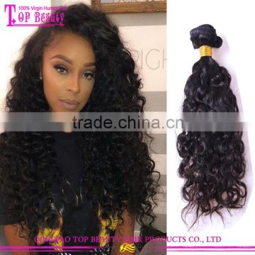 Wholesale Price Raw Indian Curly Hair Natural Black 16 Inch Loose Curly Hair Extensions