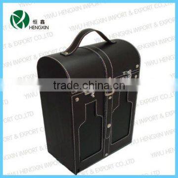 pu leather wine case