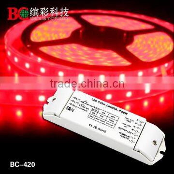 Led Rgbw Controller Support Duplex Push Dim Button DC12V/24V Rgbw Strip Leds Controller RRGBW Led Controllet photo-2