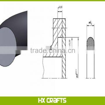 Cross = 4 mm, material NBR 70 ShA , metrage (1pc=1m) O-ring cord