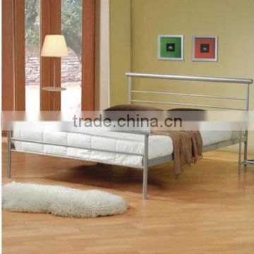 Double wrought iron bed frame