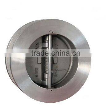 CF8 Material Wafer Type Ductile Iron Double Door Check Valve photo-2