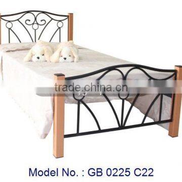 Elegant Style Single And Double Metal Bed For Home, cheap metal beds, single bed designs, new design double bed, metal furniture