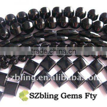 Lowest cost gemstones natural onyx semi precious loose beads