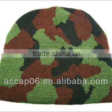 camo beanie cap/camo beanies/camo winter cap