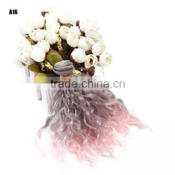 Wholesale Synthetic Doll Hair Extension BJD SD Wavy Wigs Accessories photo-3