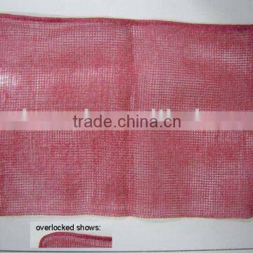 L-sewn ploymesh Bag with overlocked(KL09M016