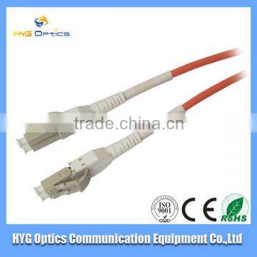 Yellow SC/PC-LC/PC 5m SM DX fiber optic patch cable in stock