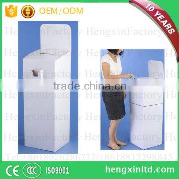 Cardboard Ballot Box,Corrugated Voting Box, Suggestion Box