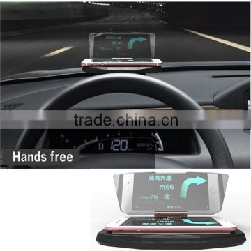 Fouring Car Smart Cell Phone HUD Mount Holder mobile Navigation Bracket