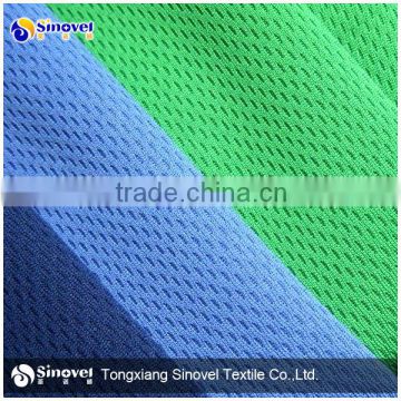 100% polyester weft-knitted bird eye fabric for lining