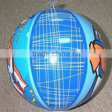 Hot selling best quality fashion design full printed pvc beach ball