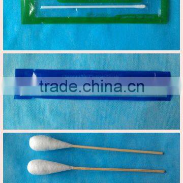 Cleanroom swab/sterile swab sticks/ industrial cotton swab