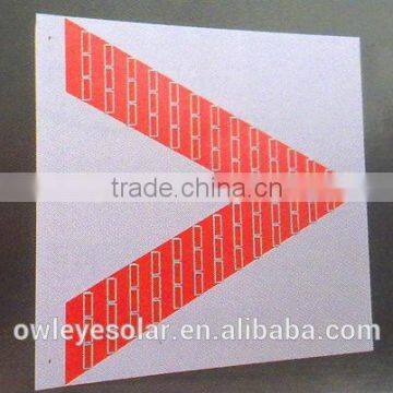 Reflective Arrow Sign /reflective Street Road Arrow Sign Bored /PMMA 3m Reflective Highway Arrow Marker Sign photo-4