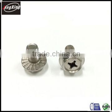 factory price good quality 304 stainless steel serrated flange bolts