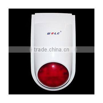 White and red outdoor big Sound Siren Alarm (WL-106W)