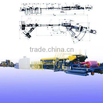 15-70 Steel Ply Cutting Line For Tyre Making