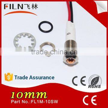 Solar Water Heater LED Indicator Snap Acting 10mm Mini Signal Light photo-2