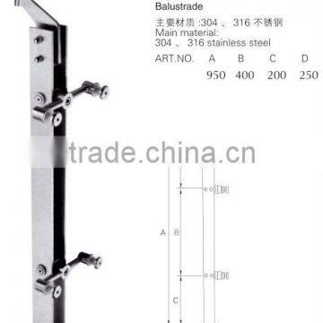 stainless steel newel post/stainless steel newel posts/stainless steel newel handrail post