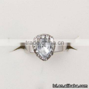 Low price cubic zirconia ring, cheap zircon ring