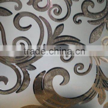 decorative glass factory design glass titanium glass