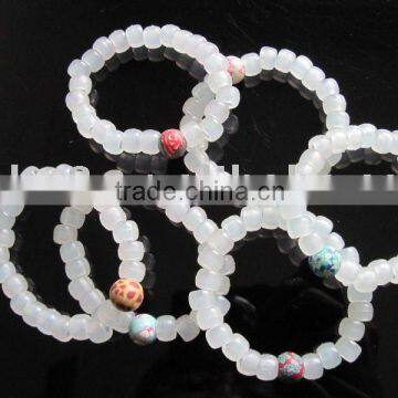 DIY uv bead bracelet solar bracelet change colour in sunshine