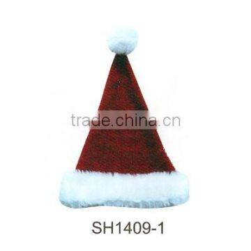 Wholesale red christmas hat for christmas party
