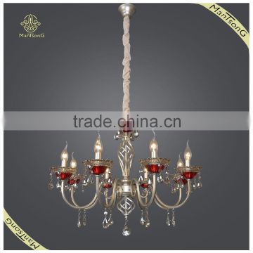 Hot Sale Antique Candle Chandelier Pendant Lamps Indoor, Crystal Pendant Lights