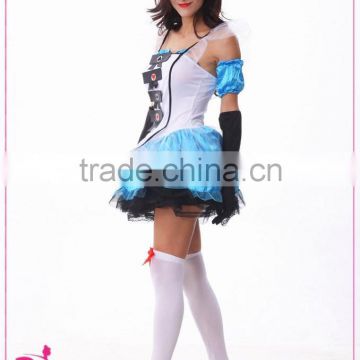 Wholesale ladies halloween costumes Alice in Wonderland fairytale fancy dress costumes