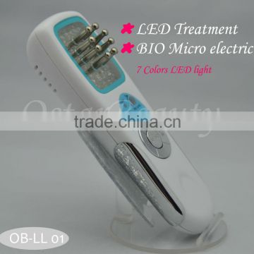 (CE Proof) Newest led Microcurrent beauty machine led light therapy