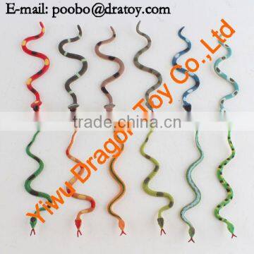 colorful small plastic snake toy