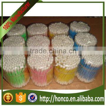 100pcs cotton buds in round plastic box