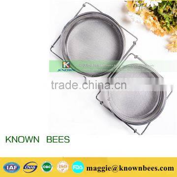 Beekeeping equipments Stainless steel double layer honey filter With Handle